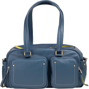 DuDu Pocket Shoulder Bag Genuine Leather 33 cm