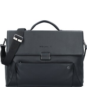 Piquadro Briefcase Genuine Leather 42 cm Laptop compartment