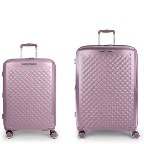Gabol Queens 4 wheels Suitcase set 2-piece with expansion pleat Gabol Queens 4 wheels Suitcase set 2-piece with expansion pleat