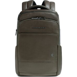 Piquadro Zaino Daypack Leather 40 cm Laptop compartment