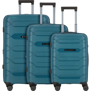 Polestream Strz by Asteroid 4 wheels Suitcase set 3-piece with expansion pleat