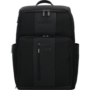 Piquadro Brief travel backpack leather 43 cm laptop compartment Piquadro Brief travel backpack leather 43 cm laptop compartment