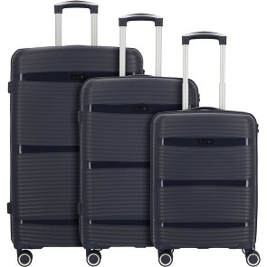 d&n Travel Line 4200 4-wheel suitcase set 3 pcs. d&n Travel Line 4200 4-wheel suitcase set 3 pcs.