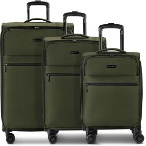 Bugatti Valencia Soft 4 wheels Suitcase set 3-piece with expansion pleat Bugatti Valencia Soft 4 wheels Suitcase set 3-piece with expansion pleat