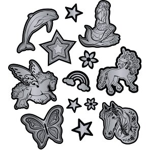 Step by Step Sticker set 13 pcs.