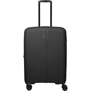 Travelite Air Stripe 4 wheels Trolley M 66 cm with expansion pleat
