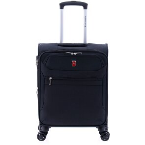 Gladiator 2000 4 wheels Cabin trolley 55 cm with expansion pleat