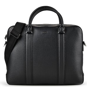 Boss Derwil Briefcase Genuine Leather 38 cm Laptop compartment