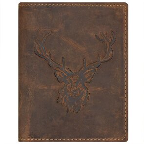 Greenburry Vintage wallet deer leather 9.5 cm