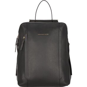 Piquadro Circle backpack leather 41 cm laptop compartment