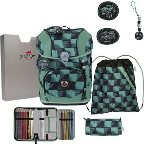 DerDieDas ErgoFlex Tiny School bag set 8-piece