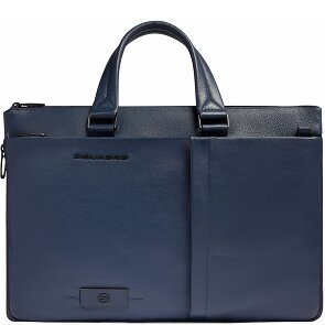 Piquadro Russel Briefcase RFID protection Leather 42 cm Laptop compartment