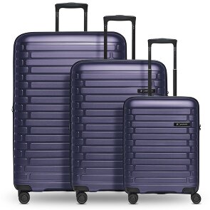 Pactastic Collection 04 THE THREE SET + 4 wheels Suitcase set 3-piece with expansion pleat Pactastic Collection 04 THE THREE SET + 4 wheels Suitcase set 3-piece with expansion pleat