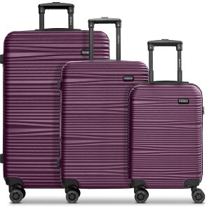 Redolz Essentials 16 3-SET 4 wheels Suitcase set 3-piece