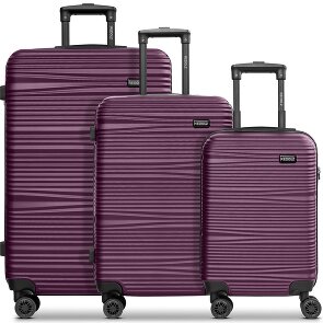 Redolz Essentials 16 3-SET 4 wheels Suitcase set 3-piece