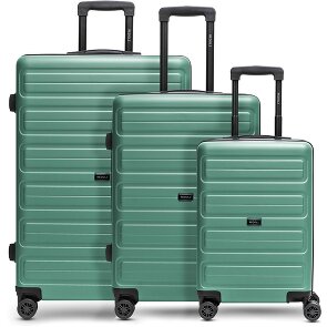 Redolz Essentials 08 3-SET 4 wheels Suitcase set 3-piece