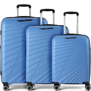 Benzi 5808 4 wheels Suitcase set 3-piece with expansion pleat