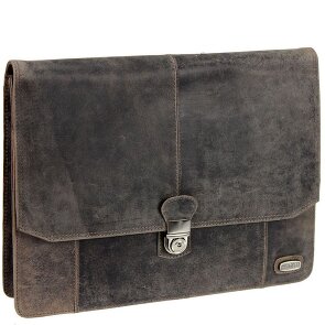 Harold's Antic College briefcase Genuine Leather 37 cm