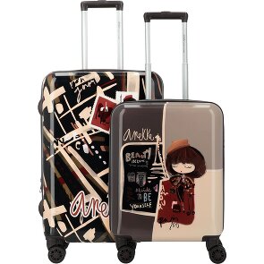 Anekke Viaje 4 wheels Suitcase set 2-piece with expansion pleat Anekke Viaje 4 wheels Suitcase set 2-piece with expansion pleat