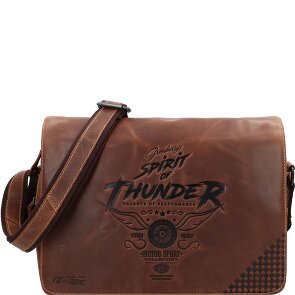 Greenburry Racing Collection Atlanta Briefcases Messenger Leather 36 cm
