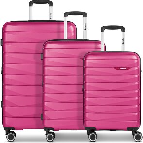 Bench Paris 4 wheels Suitcase set 3-piece with expansion pleat