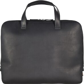 Jost Futura briefcase leather 38 cm laptop compartment