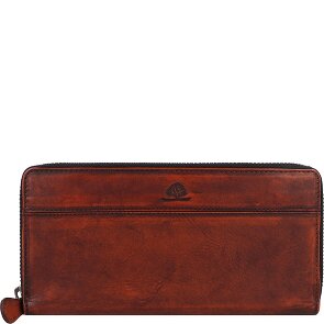 Greenburry Destressed Wallet RFID protection Leather 19 cm