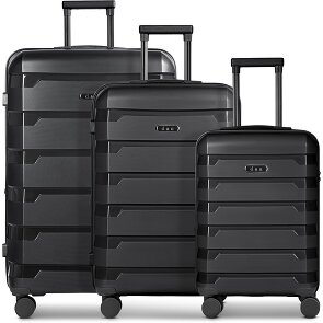 d&n South Dakota 4 wheels Suitcase set 3-piece with expansion pleat d&n South Dakota 4 wheels Suitcase set 3-piece with expansion pleat
