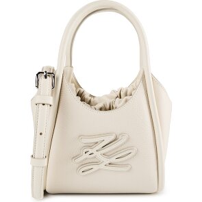 Karl Lagerfeld Autograph Handbag Genuine Leather 26 cm