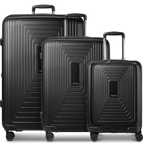 Redolz Essentials 14 4 wheels Suitcase set 3-piece Expandable