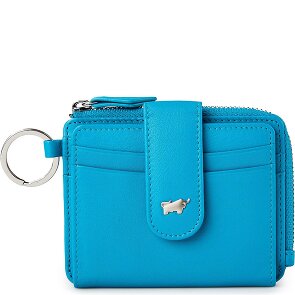 Braun Büffel Joy Credit card case RFID protection Genuine Leather 11 cm