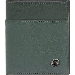 Piquadro Black Square Credit card case RFID protection Genuine Leather 9 cm