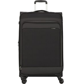 d&n Travel Line 9504 4 wheels Trolley L 76 cm with expansion pleat
