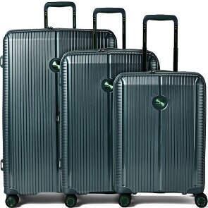 Polestream Paris 4 wheels Suitcase set 3-piece with expansion pleat