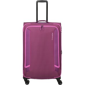 Travelite Corsiica 4 wheels Trolley L 77 cm with expansion pleat
