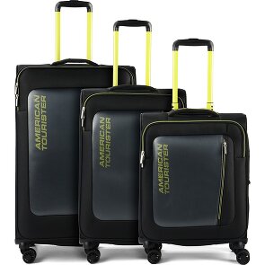 American Tourister Aktivus 4 wheels Suitcase set 3-piece with expansion pleat