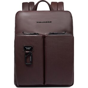 Piquadro Harper Daypack Leather 38 cm Laptop compartment