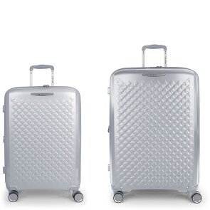 Gabol Queens 4 wheels Suitcase set 2-piece with expansion pleat Gabol Queens 4 wheels Suitcase set 2-piece with expansion pleat