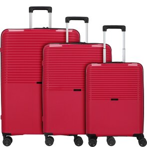 d&n Travel Line 4000 4 Roll Suitcase Set 3pcs. d&n Travel Line 4000 4 Roll Suitcase Set 3pcs.