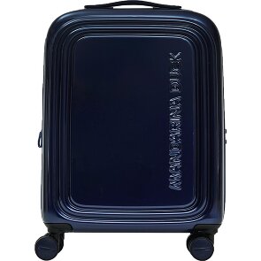 Mandarina Duck Logoduck + Metal 4 wheels Trolley S 55 cm with expansion pleat