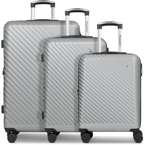 Check.In Paradise 2.0 4 wheels Suitcase set 3-piece with expansion pleat Check.In Paradise 2.0 4 wheels Suitcase set 3-piece with expansion pleat