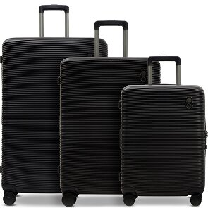 Echolac Ultima 4 wheels Suitcase set 3-piece with expansion pleat