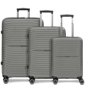 Stratic Shine 4 wheels Suitcase set 3-piece with expansion pleat Stratic Shine 4 wheels Suitcase set 3-piece with expansion pleat