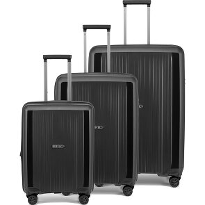Epic Halo 4 wheels Suitcase set 3-piece with expansion pleat