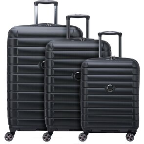 Delsey Paris Shadow 5.0 4 wheels Suitcase set 3-piece