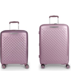 Gabol Queens 4 wheels Suitcase set 2-piece with expansion pleat