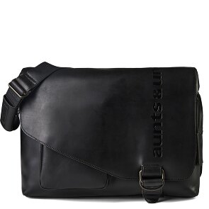 aunts & uncles Heritage Messenger Genuine Leather 41.5 cm Laptop compartment