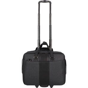 Dermata 2 wheels Business trolley 46 cm Laptop compartment