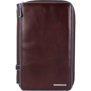 Piquadro Blue Square travel passport case leather 14 cm