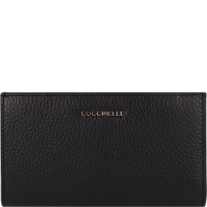 Coccinelle Metallic Wallet RFID protection Leather 16 cm